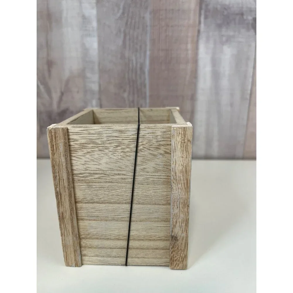 Rae‎ Dunn Pencil/Pen Holder Wooden NEW WITH TAGS!
